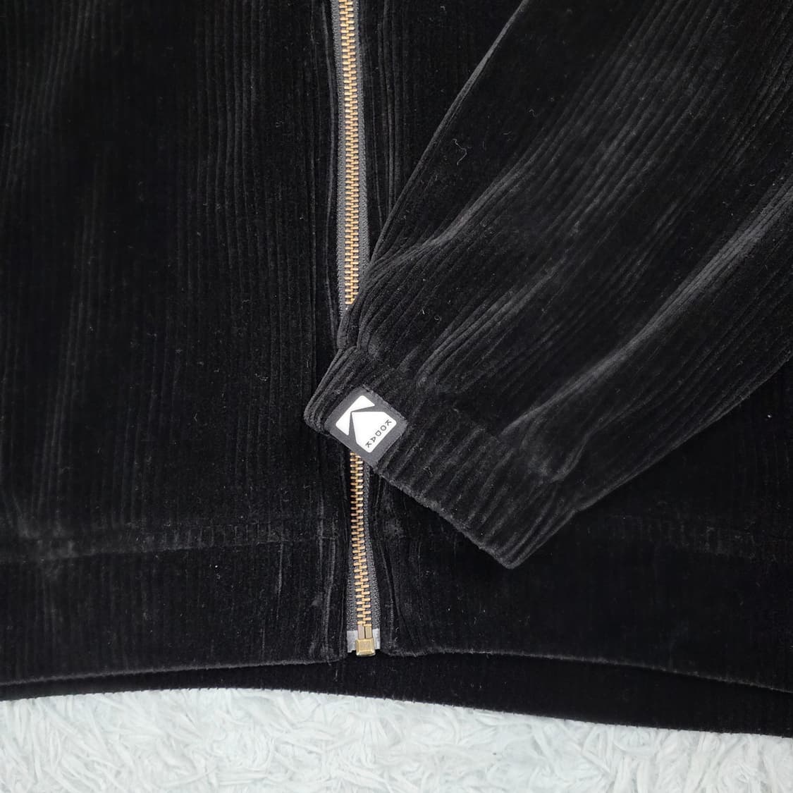 코닥 코다컬러 코듀로이 집업 블랙 2XL 상품이미지6