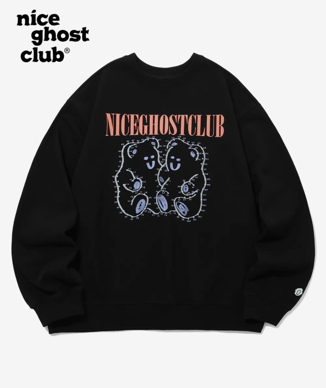 나이스고스트클럽 넘버 트레이싱 스웻셔츠 맨투맨 L 상품이미지1