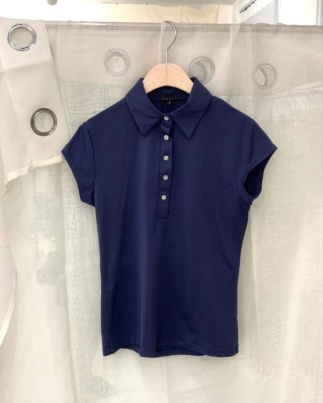 [Theory] Cap Sleeve Top  상품이미지1