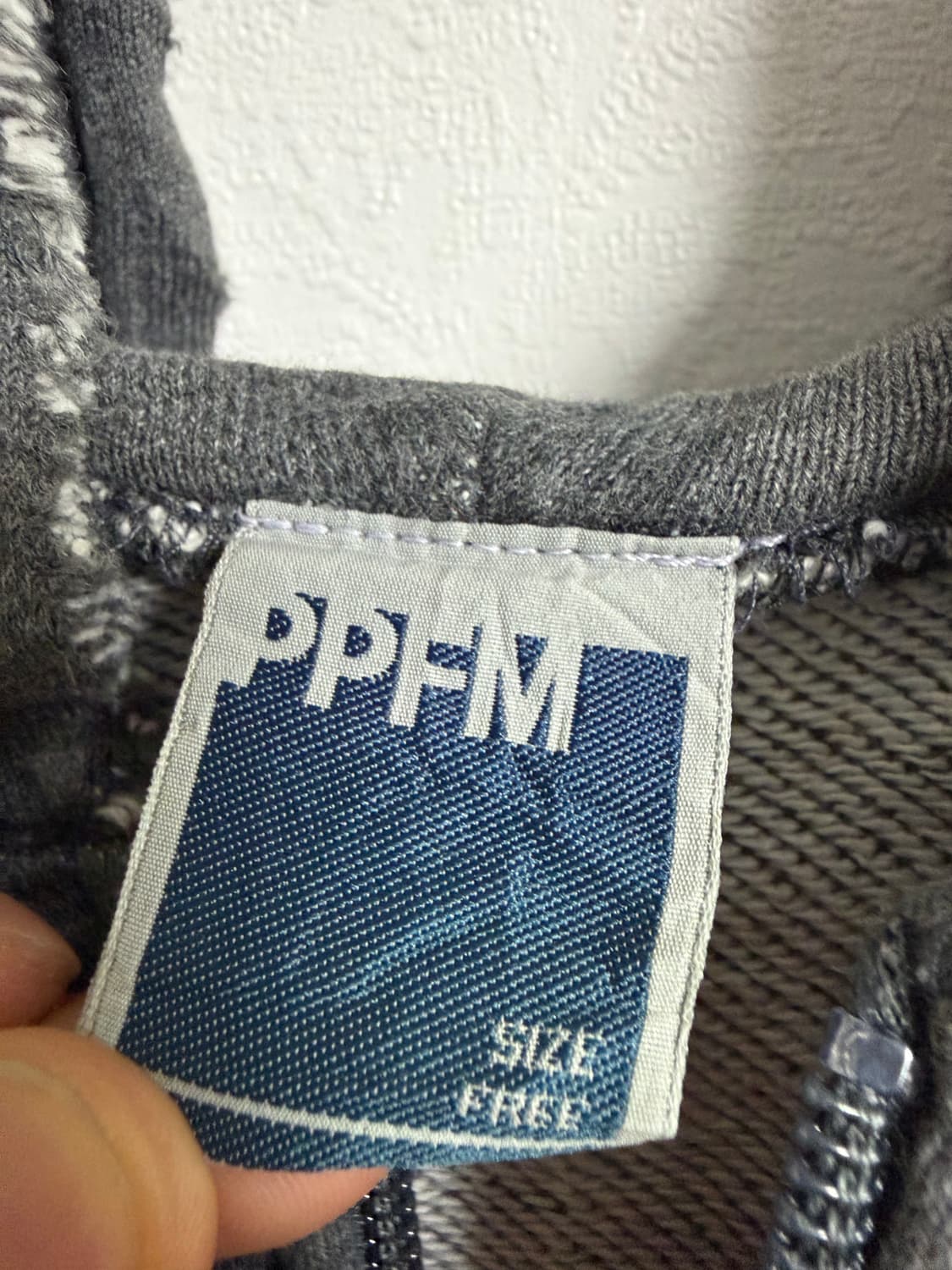 PPFM 후드 집업 상품이미지3