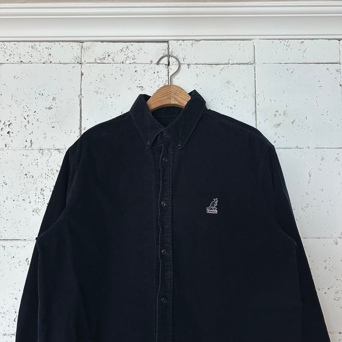 L 캉골 코듀로이 셔츠 네이비 상품이미지2