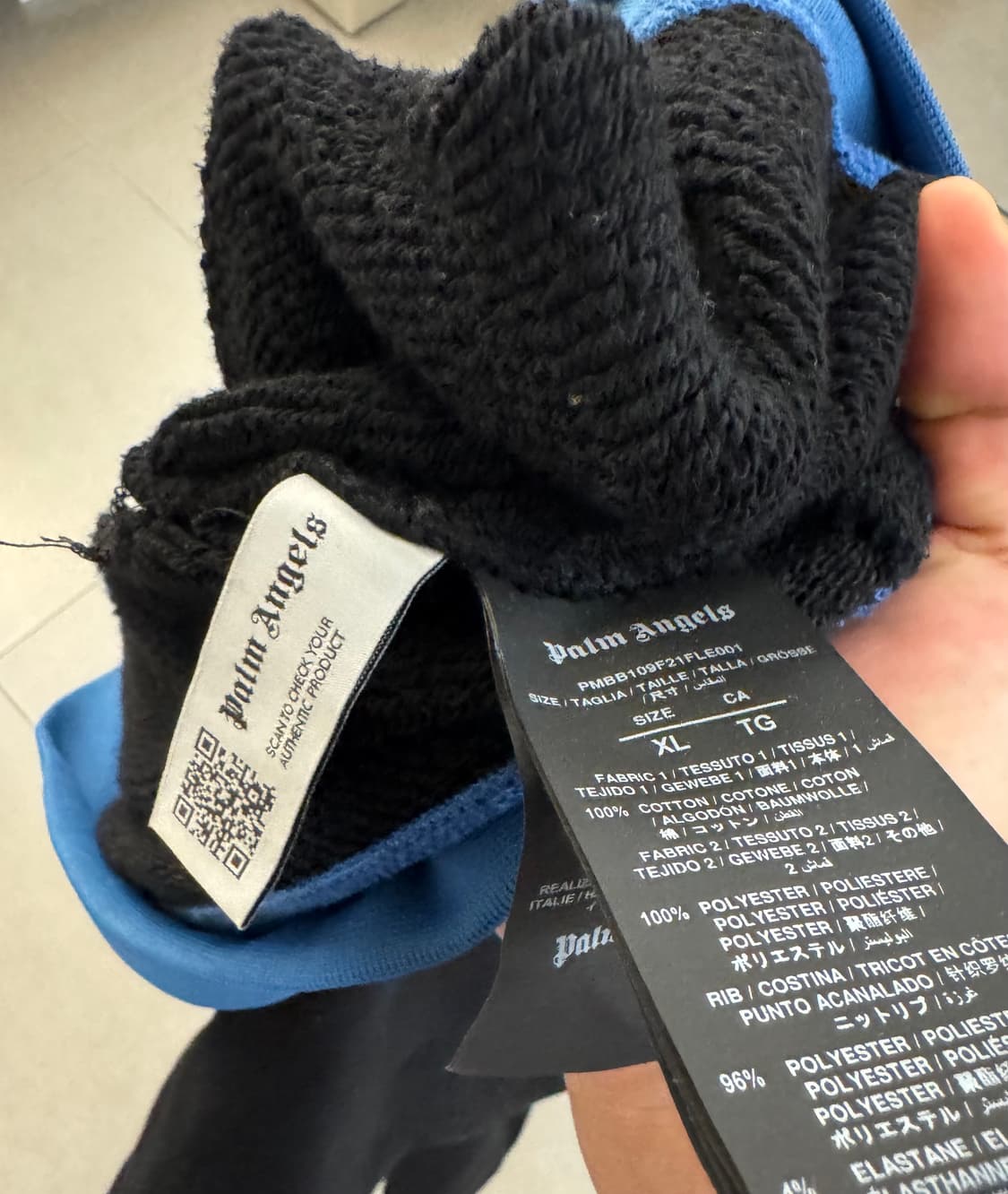 Palm Angels 후드티셔츠 XL 상품이미지5