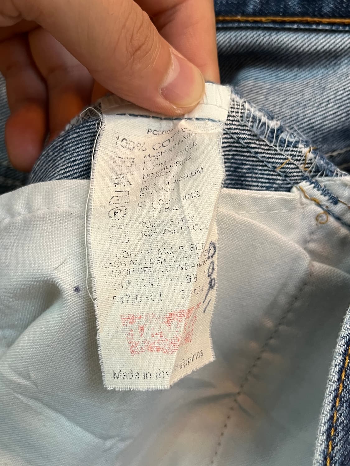 Levis 517 디스트로이드 데님팬츠 33/34 상품이미지8