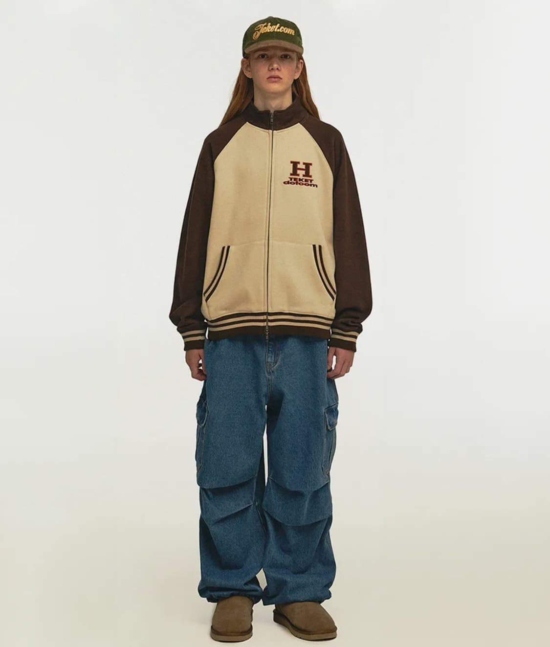 테켓 teket 위캔드 카고 데님팬츠 / 블루, L 상품이미지1