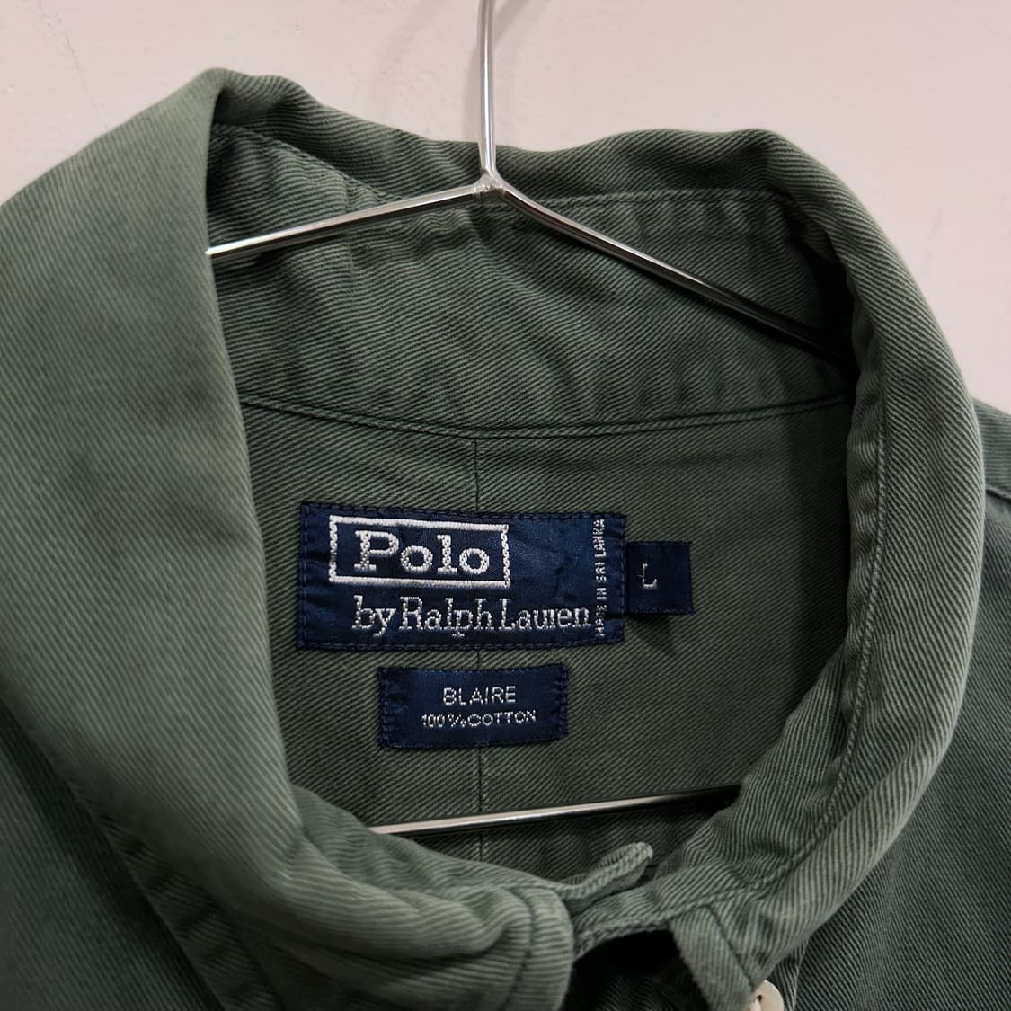 폴로 랄프로렌 BLAIRE 스몰포니 헤비코튼 셔츠 상품이미지3