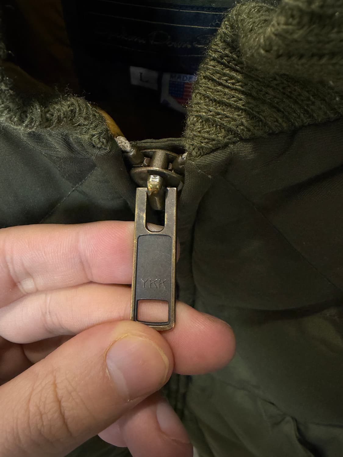 90s usa spokane down supply 다운 라이너 자켓 상품이미지4