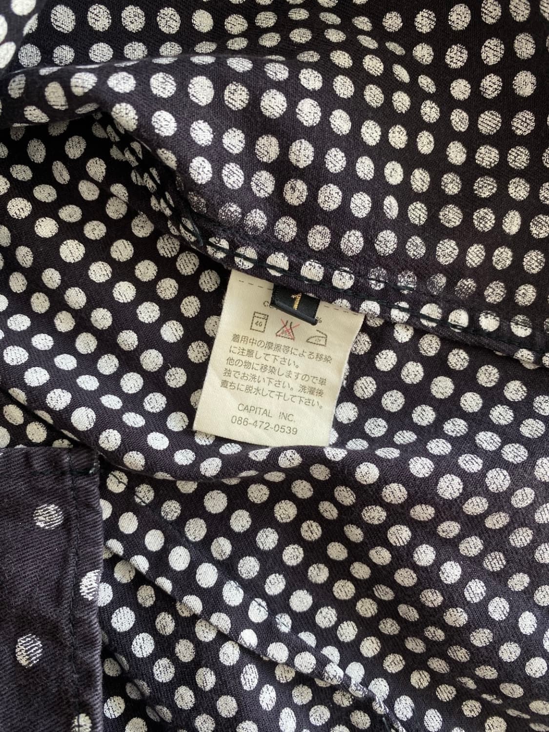 [Kapital] dot shirt  상품이미지7