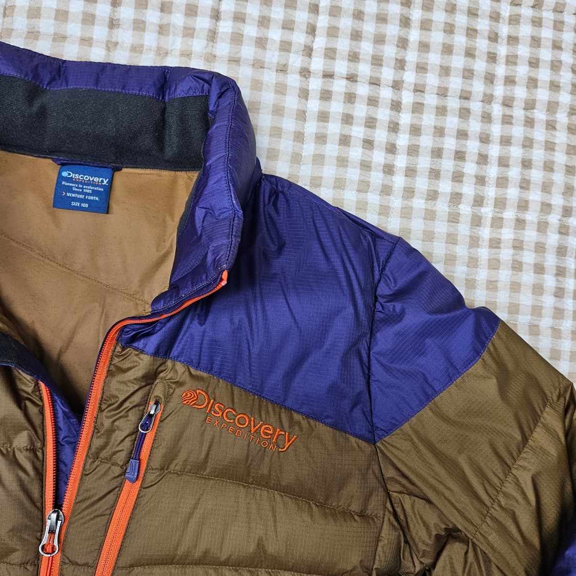 디스커버리 구스다운 경량패딩 남자100 상품이미지3