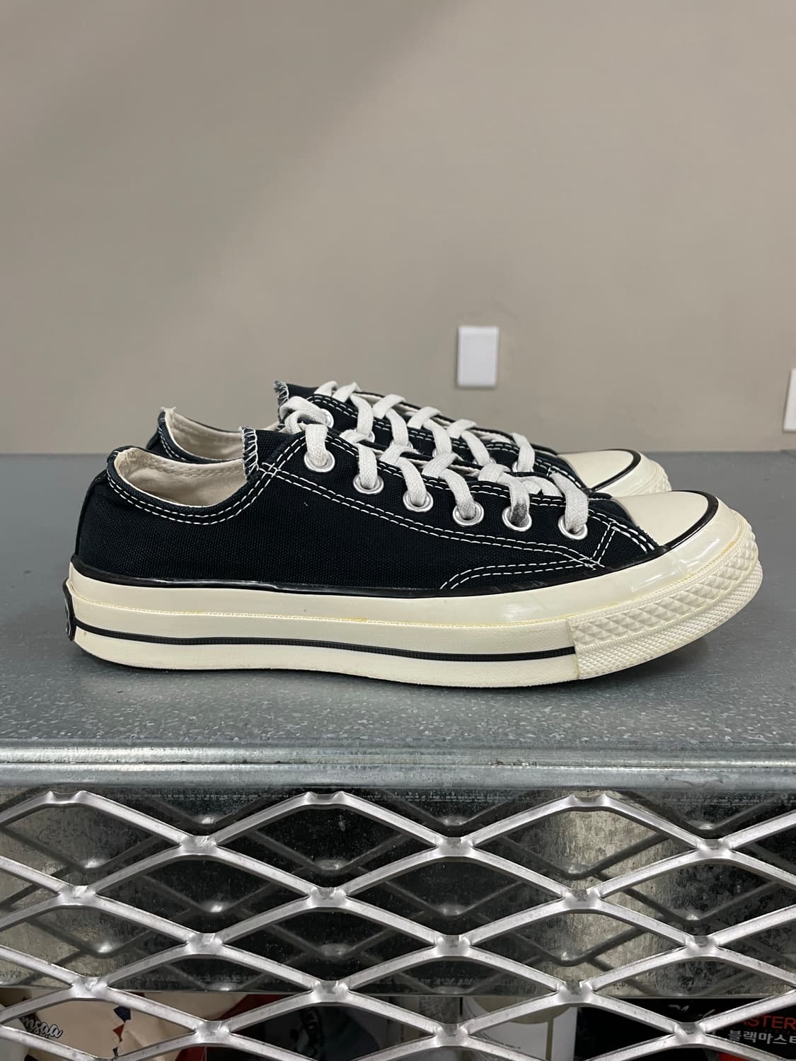 컨버스 척 70 로우 블랙 245 상품이미지4