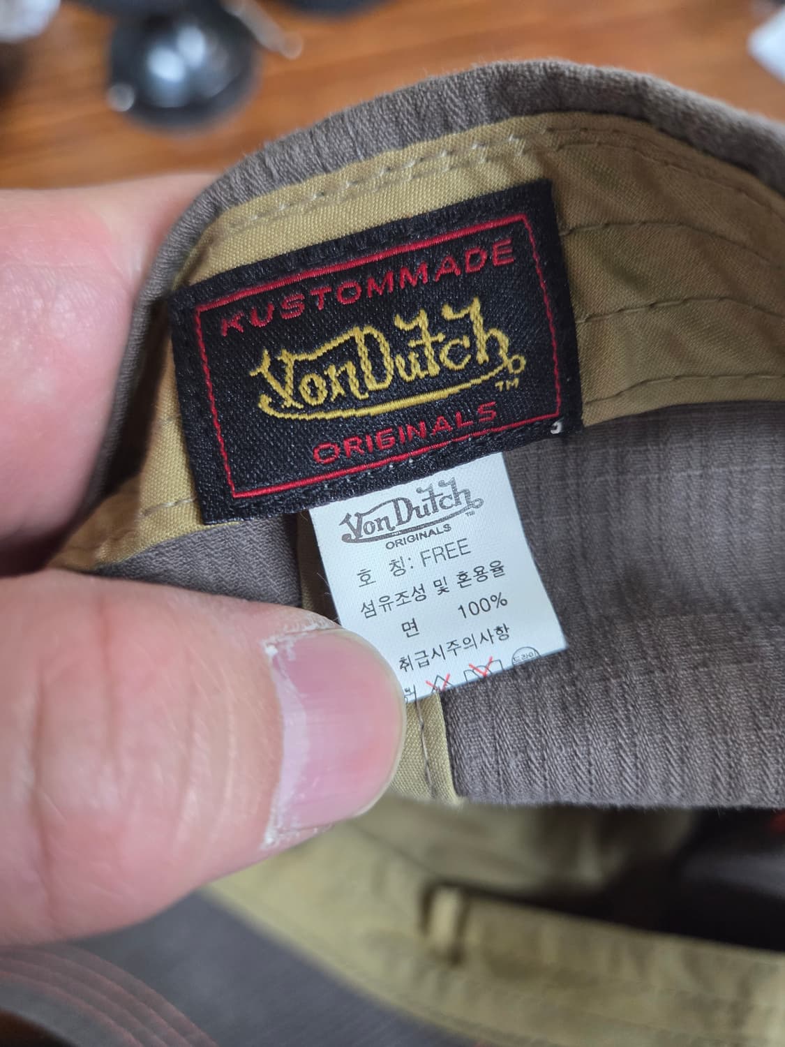 본더치 빈티지 올드스쿨 y2k 모자 프리 상품이미지6