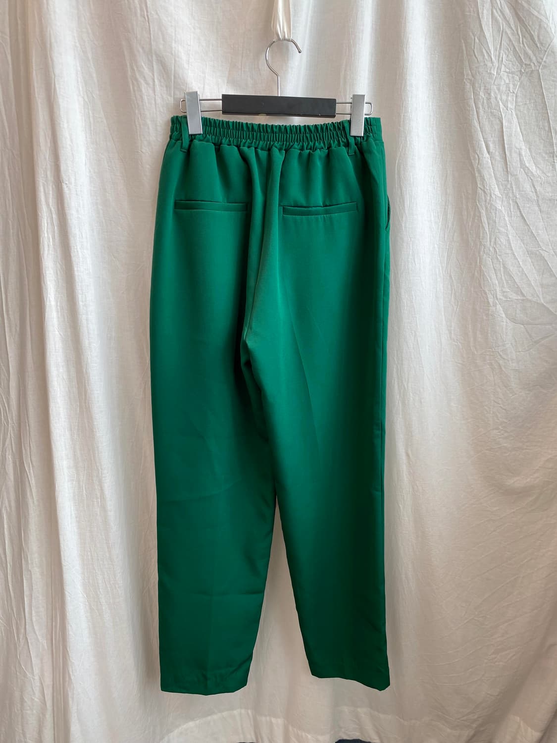 레트로 그린 밴딩 팬츠(M) 상품이미지2