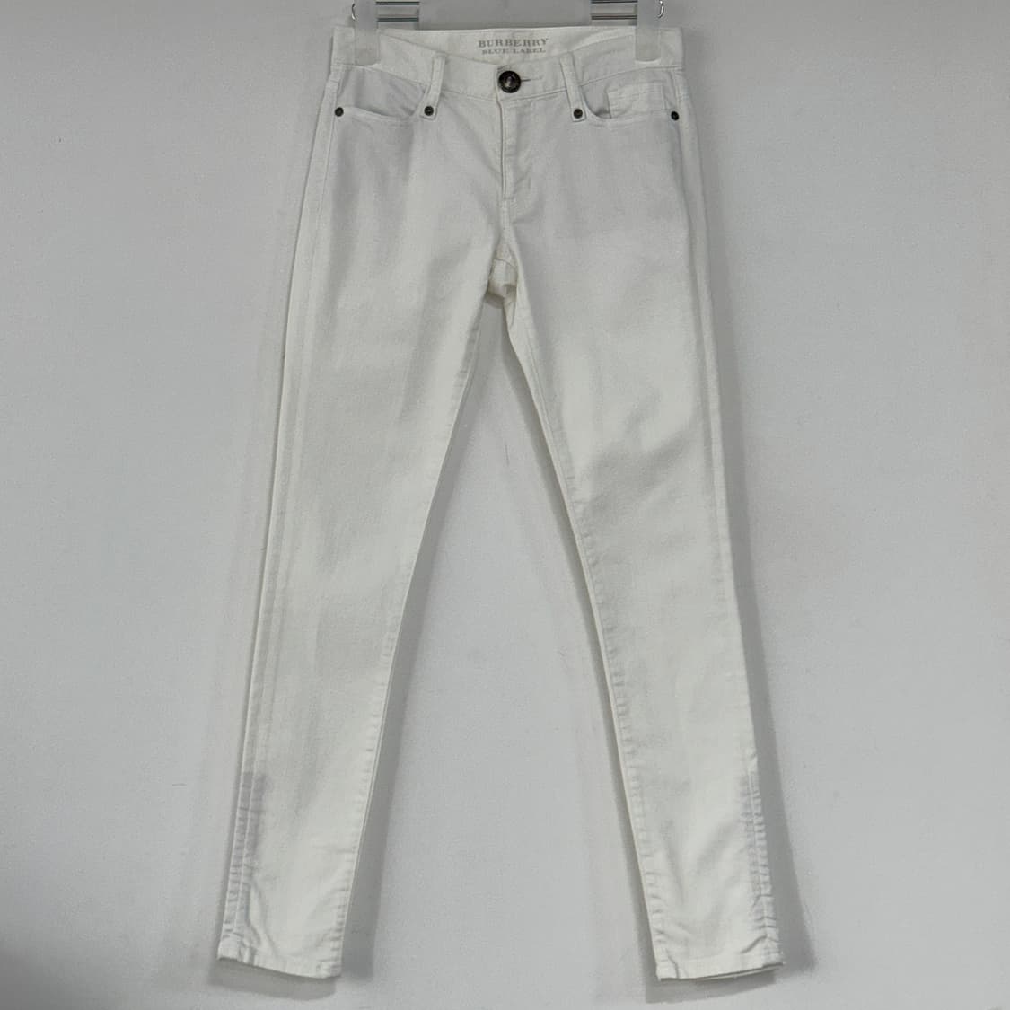 버버리 블루라벨 화이트 데님 진 상품이미지1
