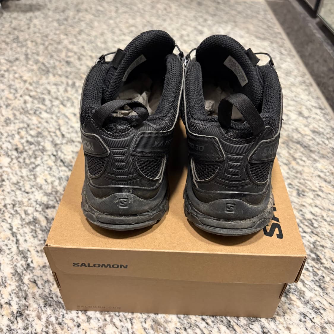 살로몬 Salomon XA 프로 Pro 3D 트래킹화 블랙 마그넷 255 상품이미지5