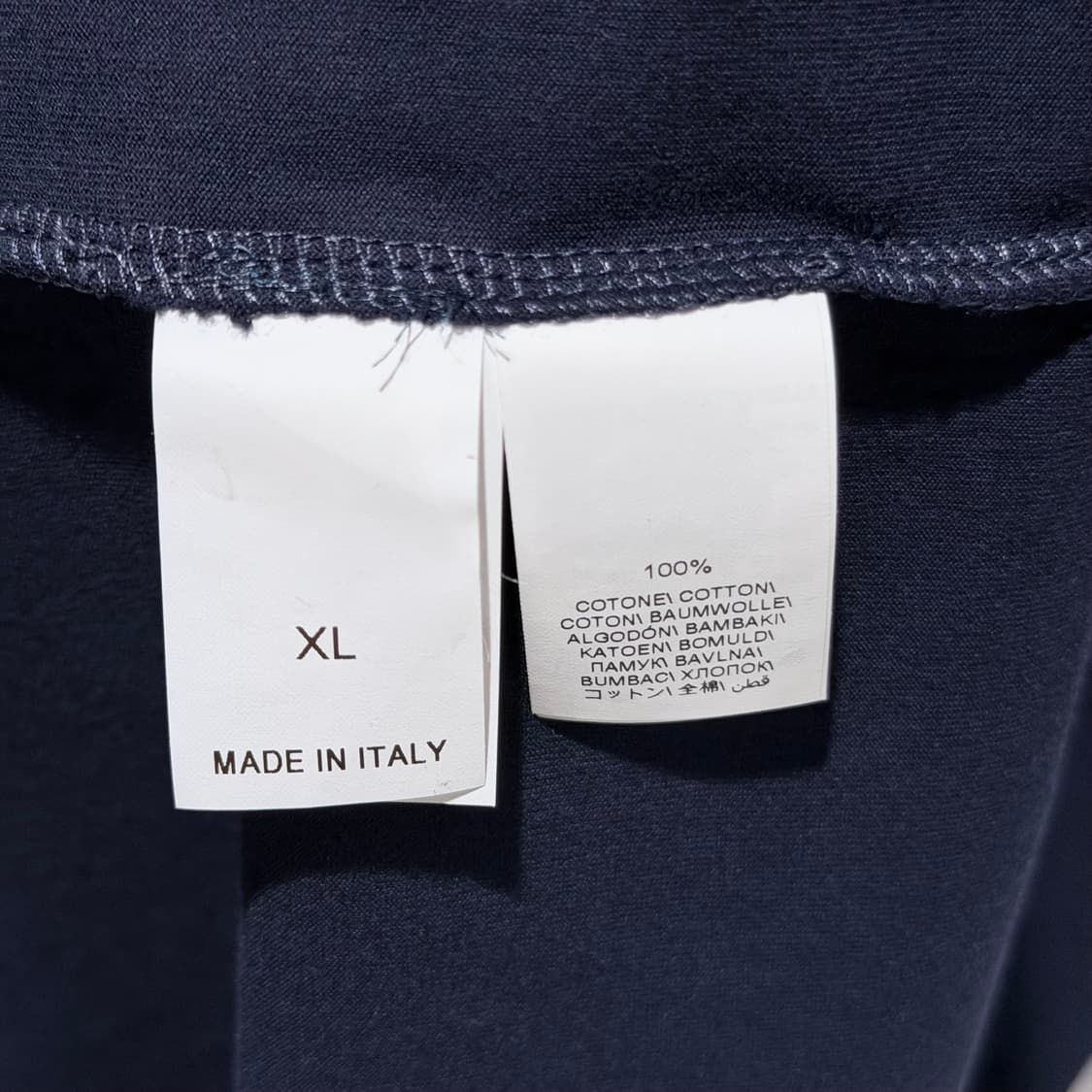 (A+/XL) / 브루넬로쿠치넬리 로고 자수 헤리티지 코튼 반팔 티셔츠 상품이미지6