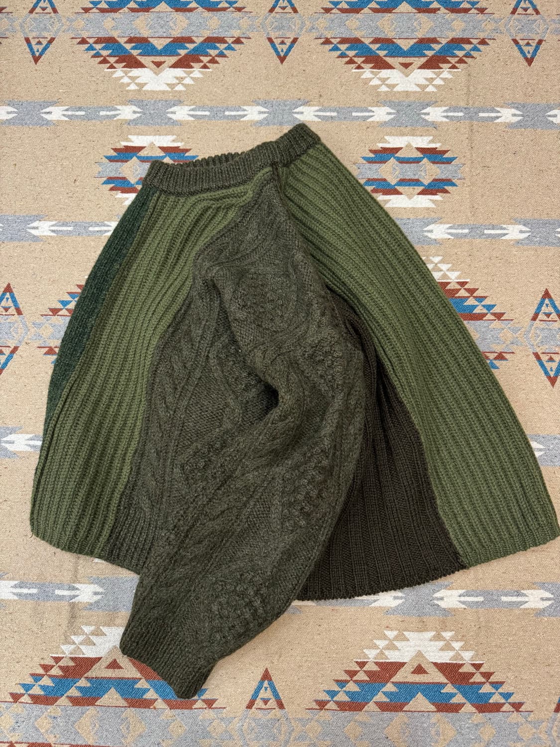 [XS] 아크네 스튜디오 패치워크 풀오버 니트 상품이미지6