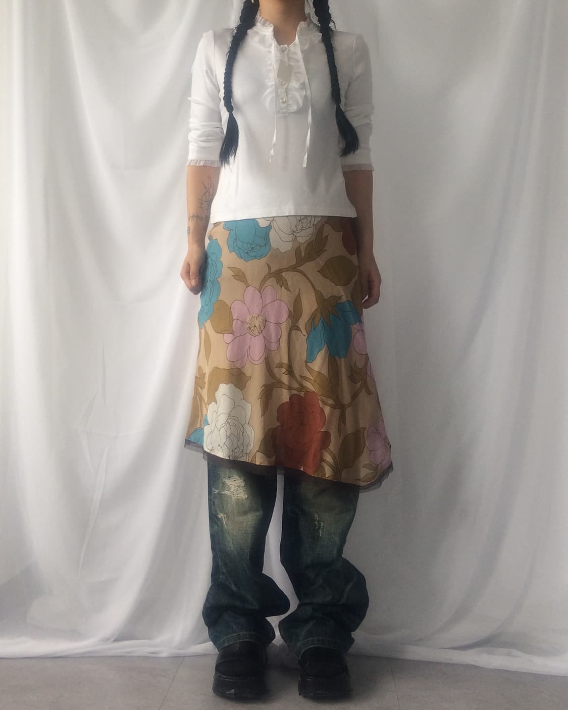 Frill tied sleve 상품이미지5