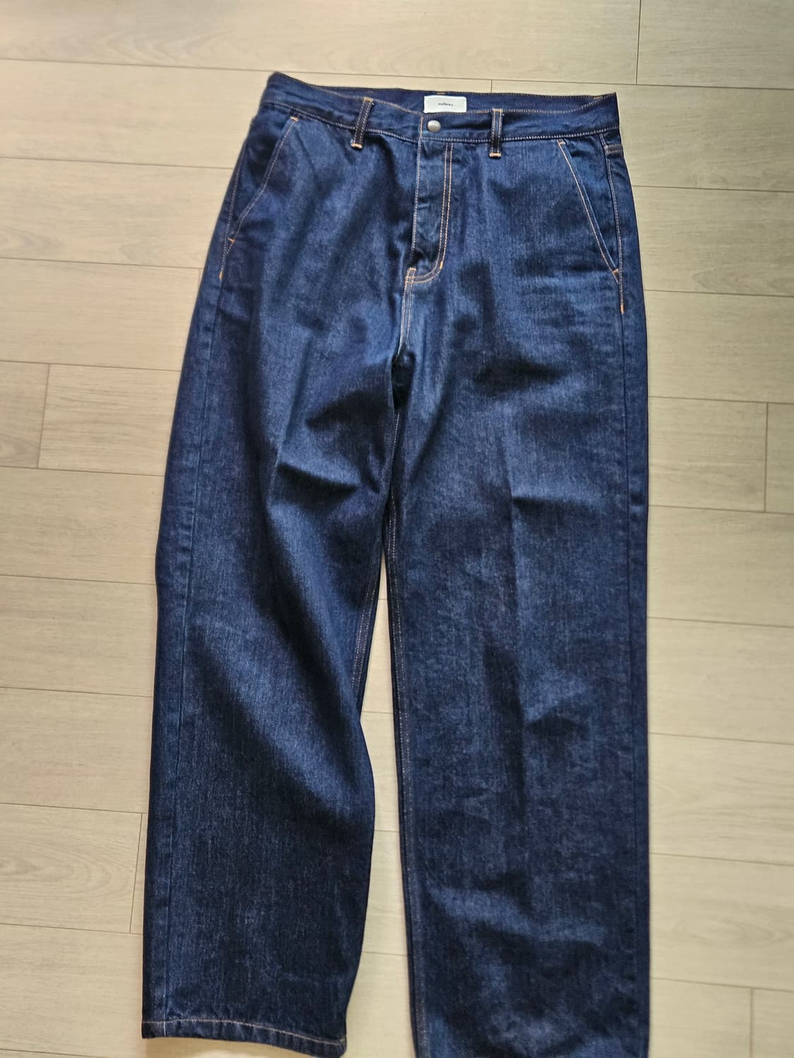 마이라이브러리 (Mylibrary) 데님 121 덩가리 팬츠 L 상품이미지2