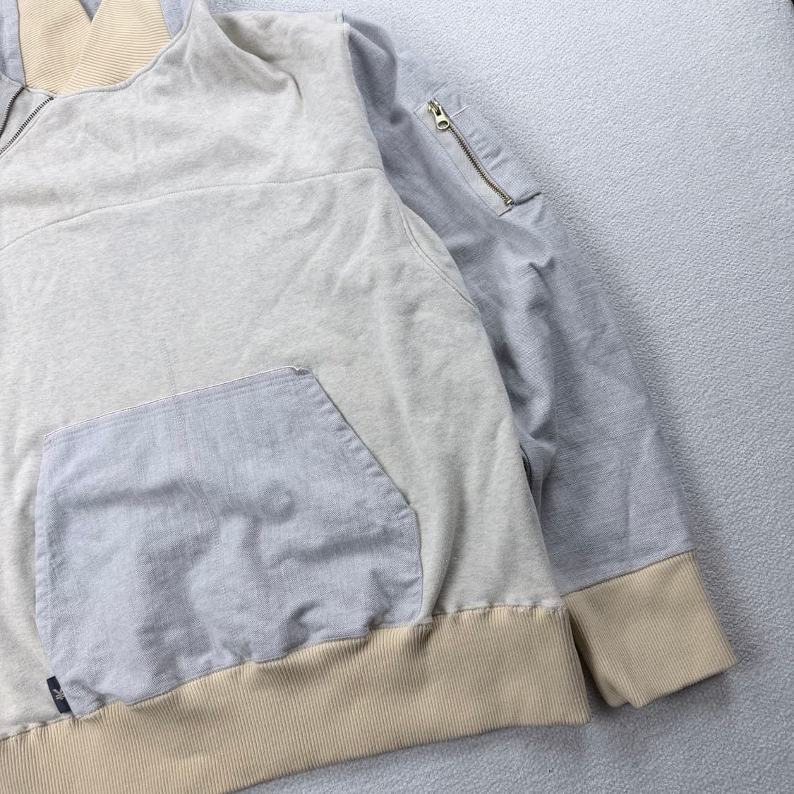Yen jeans high neck hoodie 상품이미지4