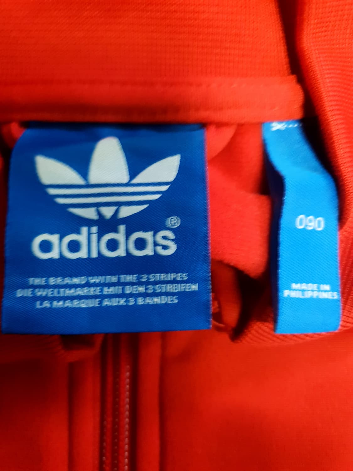 아디다스 파이어버드 슈퍼스타 트랙탑 져지 레드(S) M30906 상품이미지4