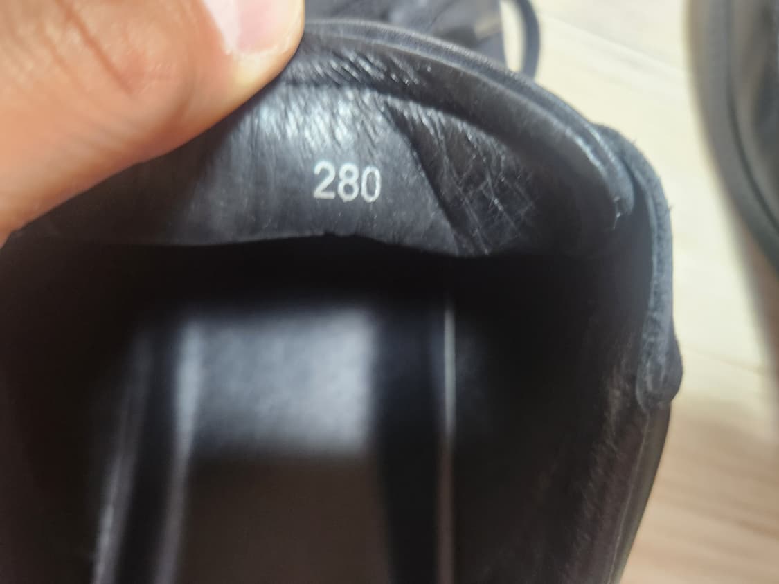 [페몬트] 드레스 블랙 스니커즈 280 상품이미지5