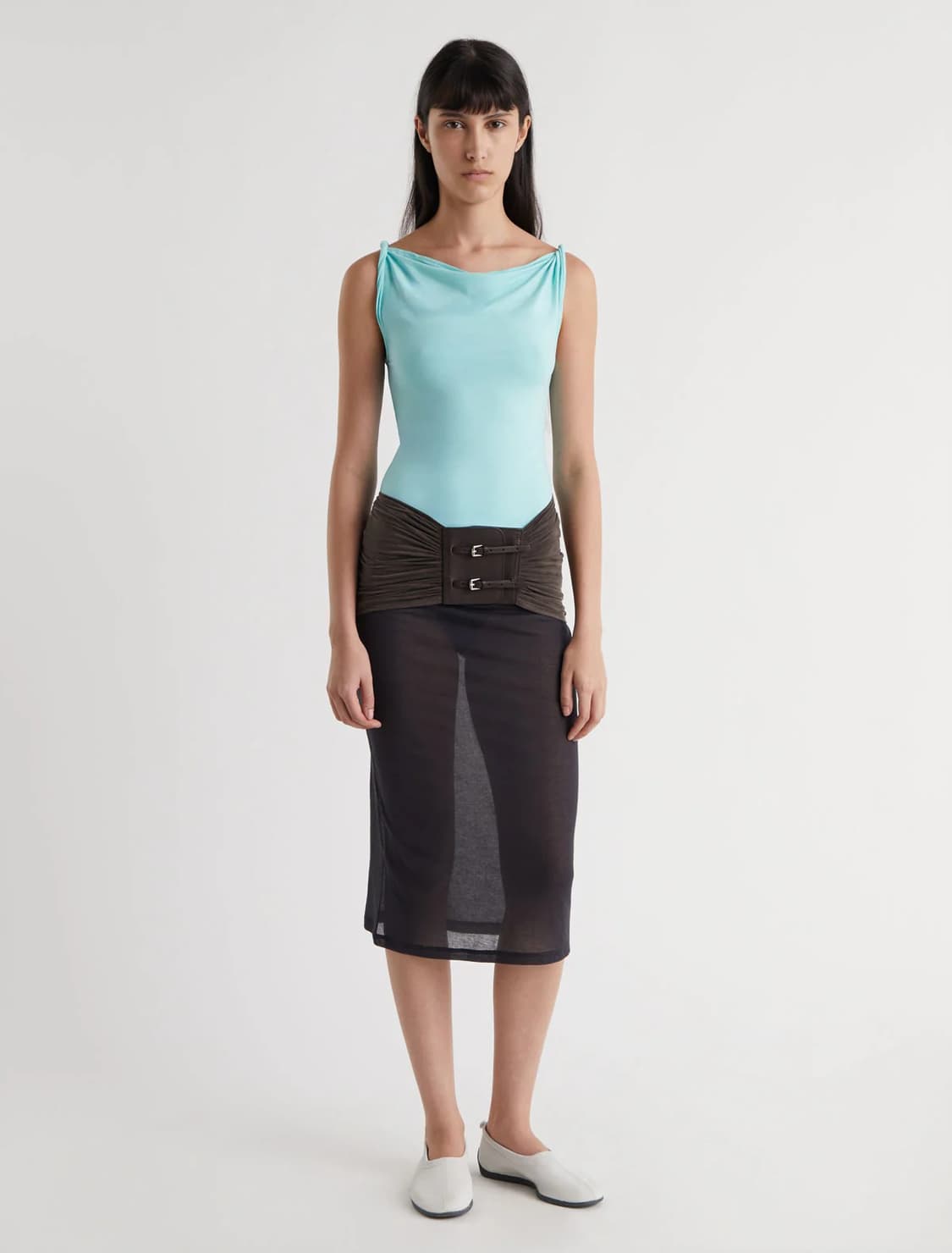 (XS/S),(M/L)/ 팔로마울 Adriana II 벨트 브라운 상품이미지6