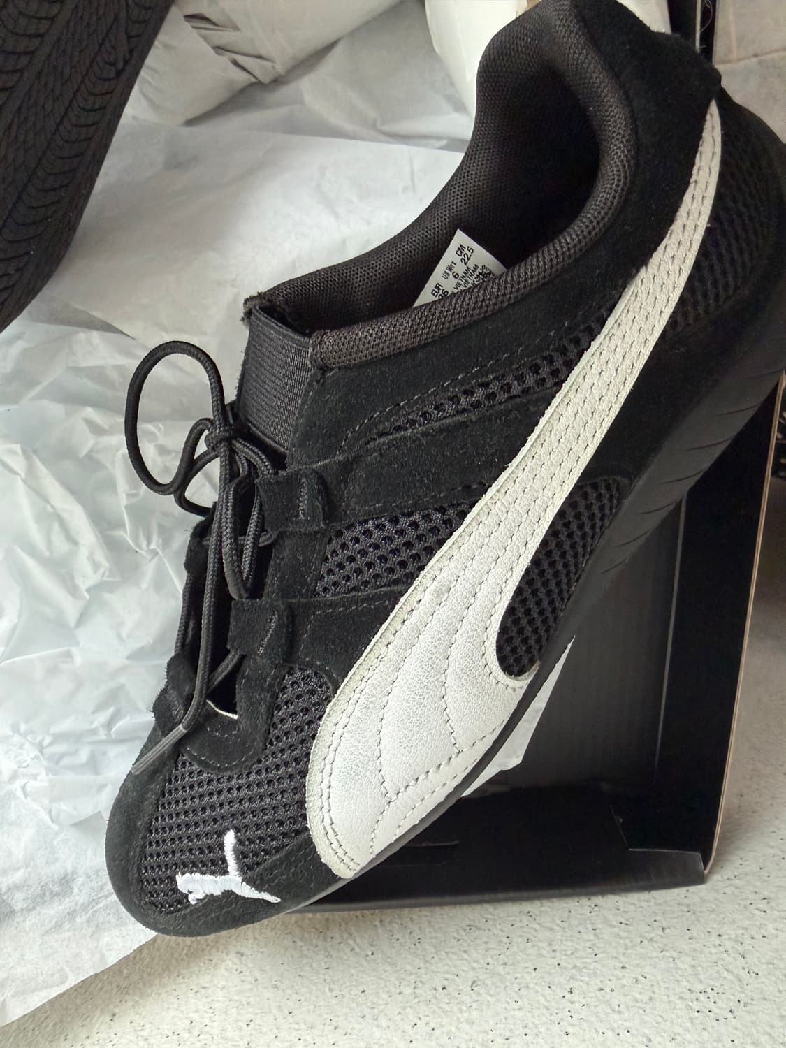 푸마 스피드캣 고 우먼스 블랙(차정원착용) 상품이미지4