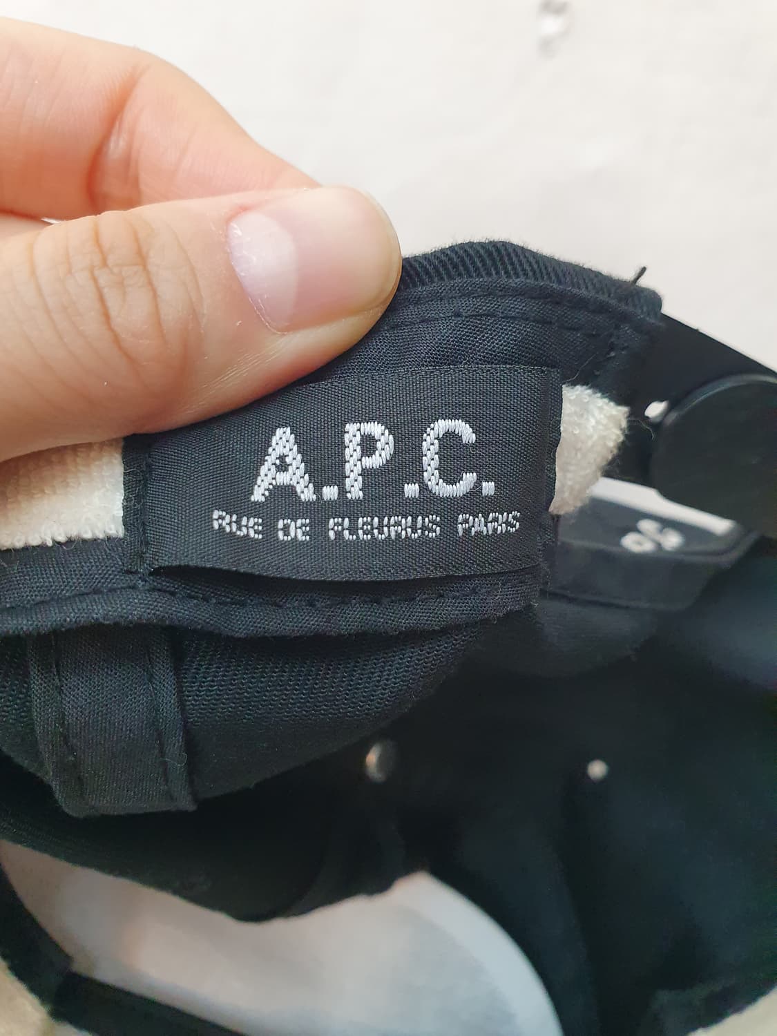 APC 아페쎄 한정판 빈티지 모자 볼캡 상품이미지8