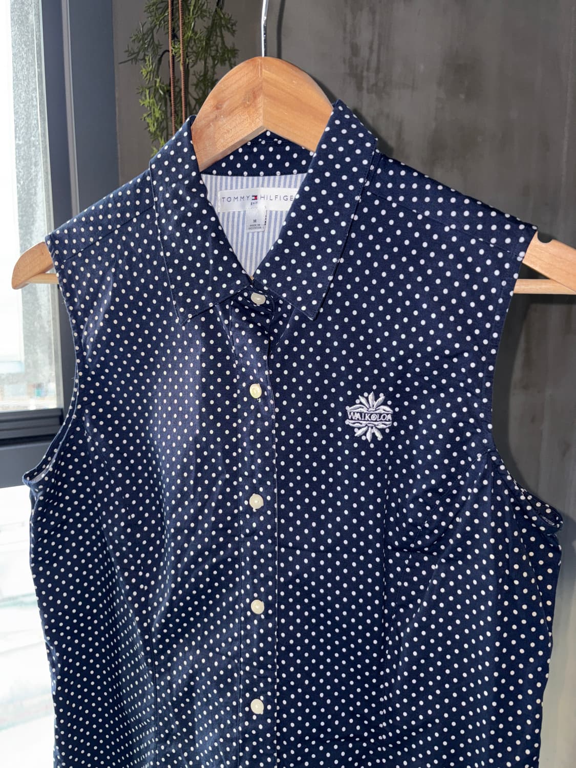 Dot cotton sleeveless 상품이미지2