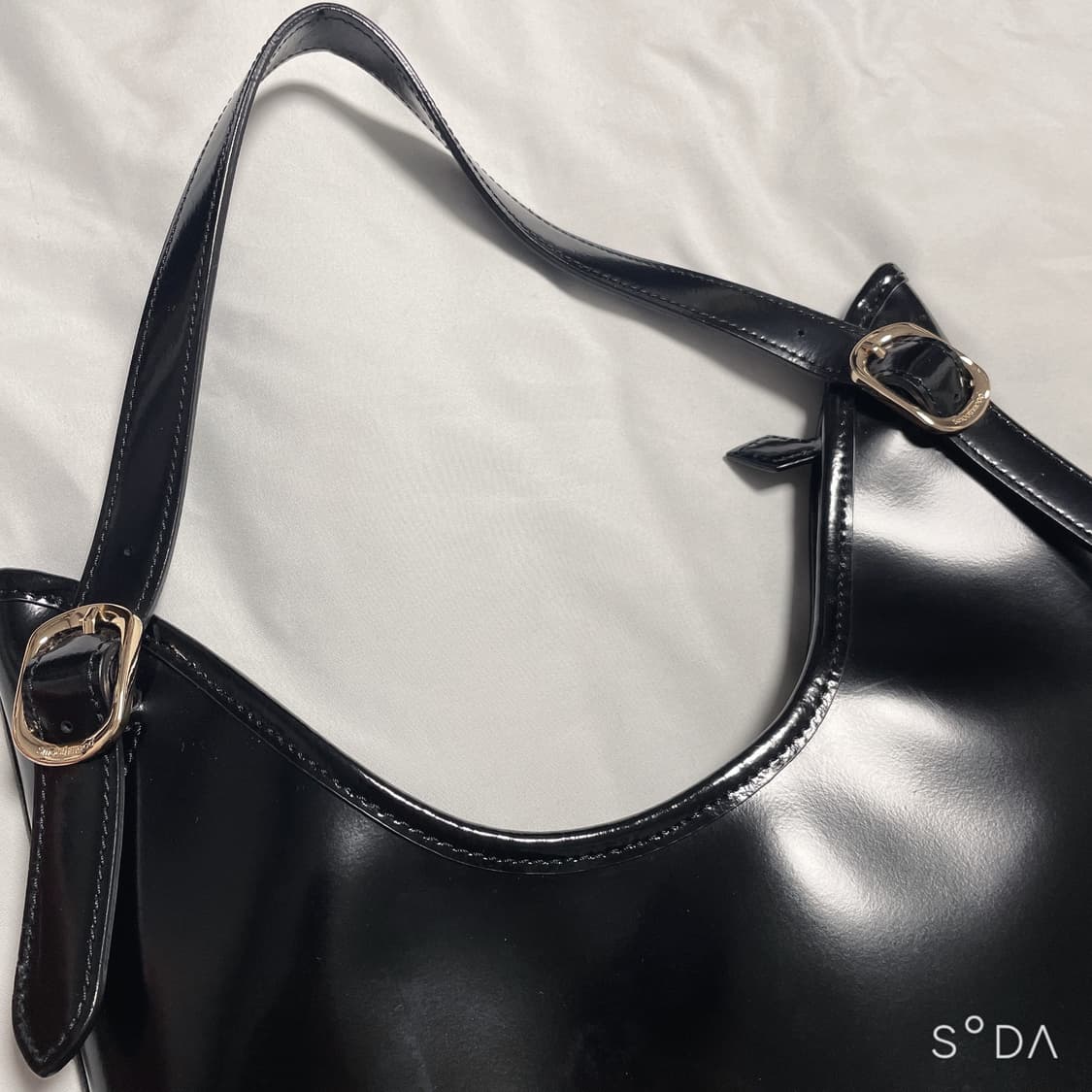 스무스무드 에트나 숄더백 블랙 상품이미지7