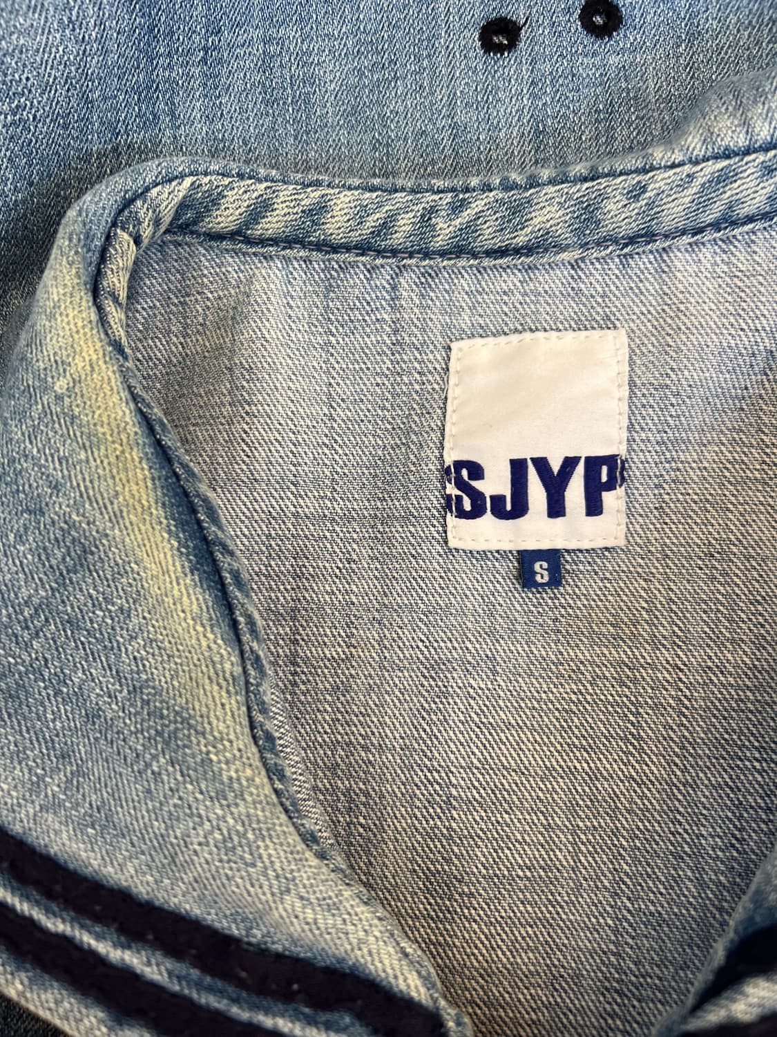 에스제이와이피 SJYP 여성 데님 세일러카라블라우스 상품이미지7