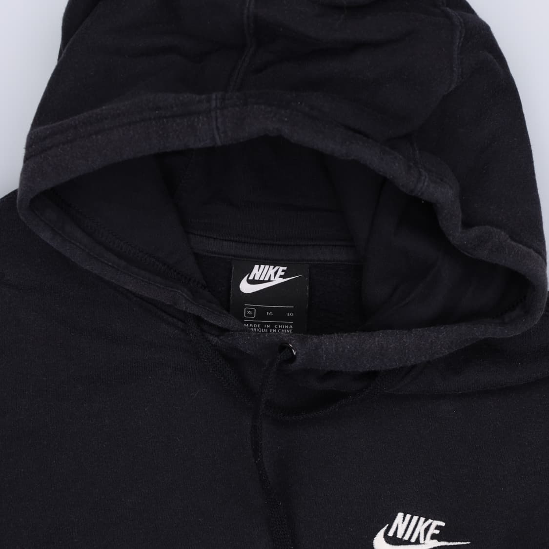 XL 나이키 스몰로고 기모후드티 0122H1 상품이미지3