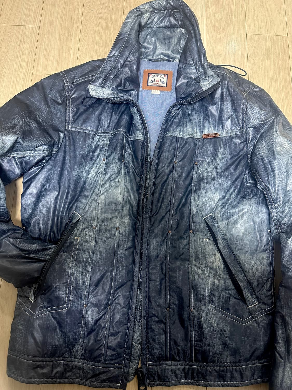 디젤 돌청 패딩자켓 레어템 L 최종가 상품이미지2