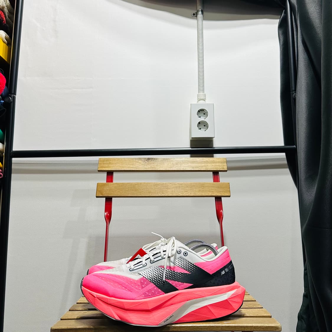 275) 새상품 뉴발란스 퓨어셀 슈퍼컴프 엘리트 V4 울트라 핑크 상품이미지3