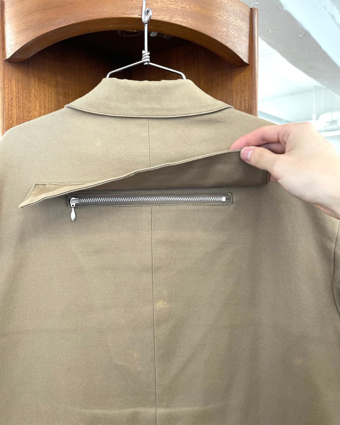 [L] 캐서린햄넷 캔버스 워크 자켓 상품이미지6