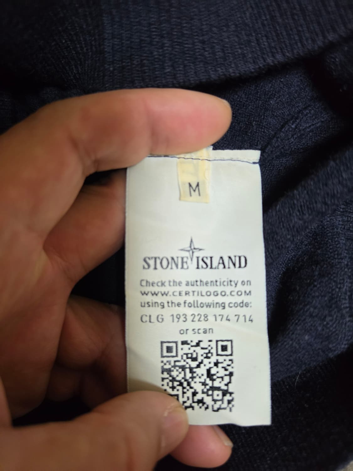 스톤아일랜드니트긴팔 m 상품이미지4