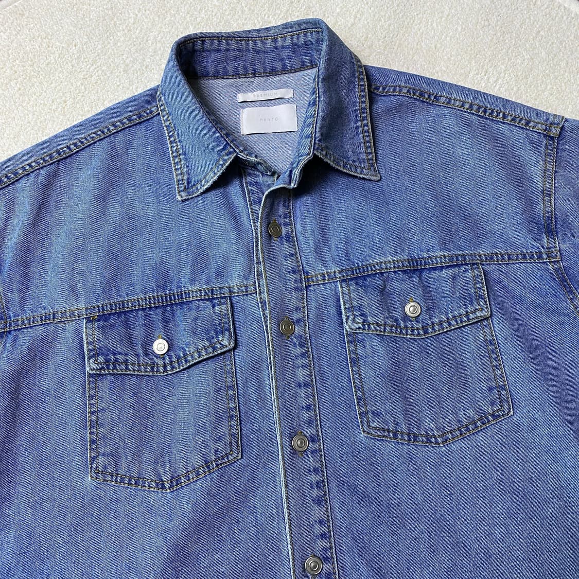 MENTO 멘토 PREMIUM 데님자켓 청자켓 (52) 상품이미지1