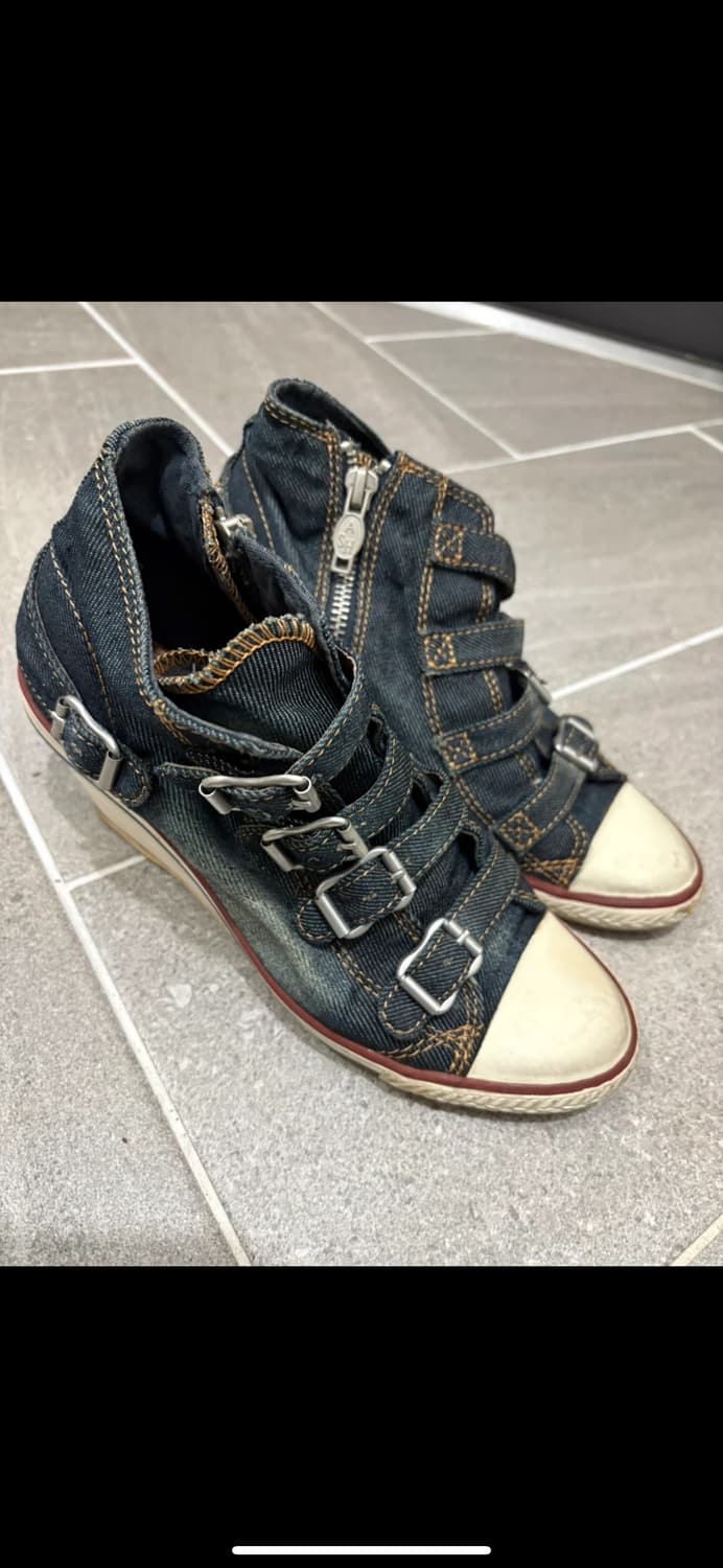 ash denim wedge 힐 상품이미지1