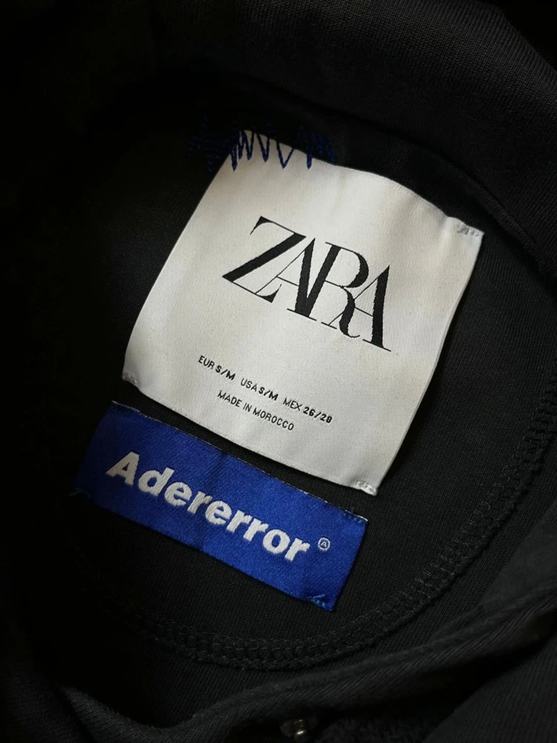 아더에러 x 자라 21FW 콘트라스트 스웻 후드티 PN7111 상품이미지7