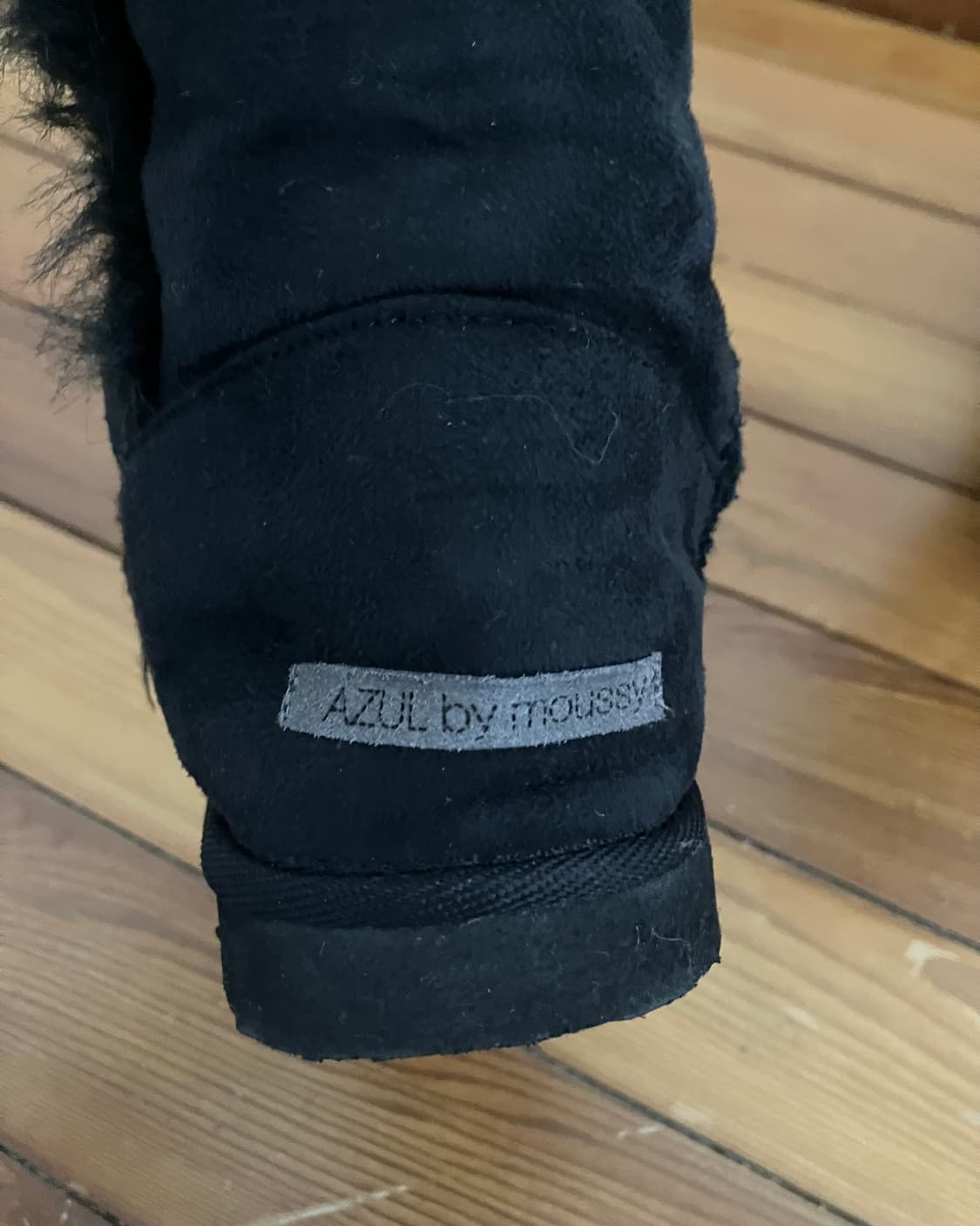 버튼 퍼 어그 부츠 상품이미지4