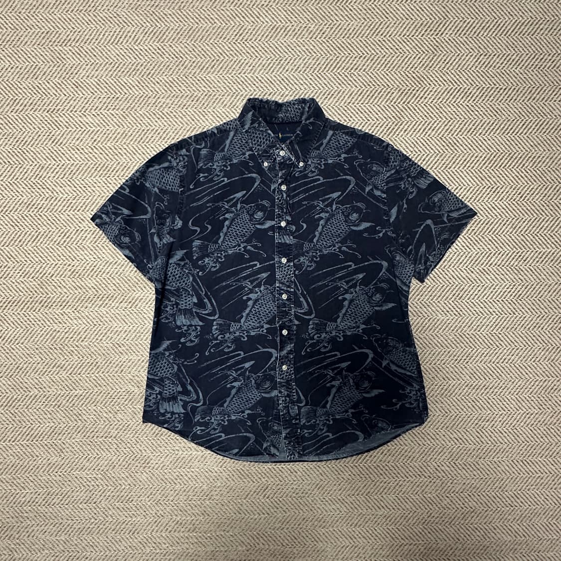 POLO RALPH LAUREN vintage half shirt 상품이미지1