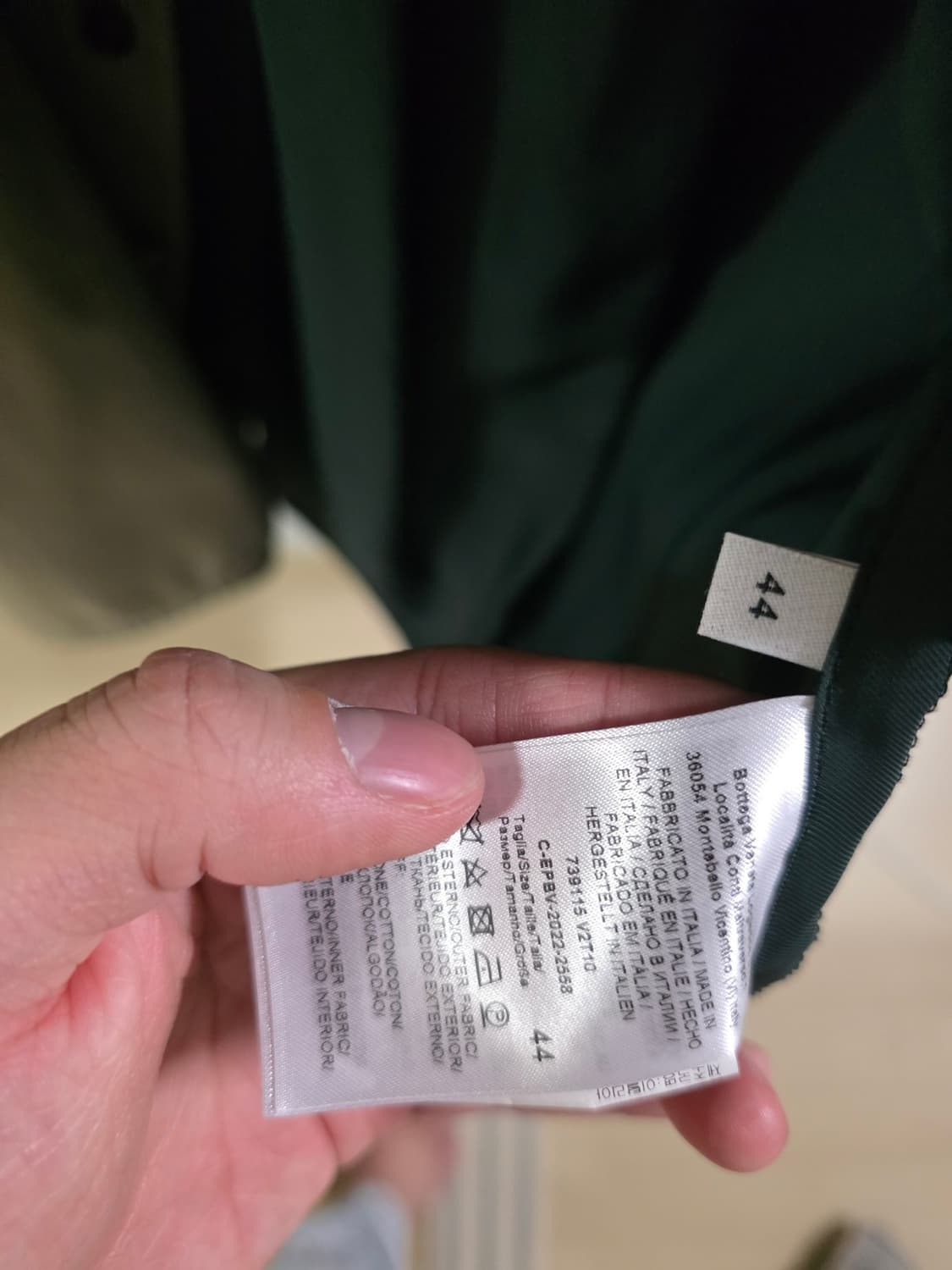 보테가 베네타 릴렉스핏 더블 셔츠 상품이미지5