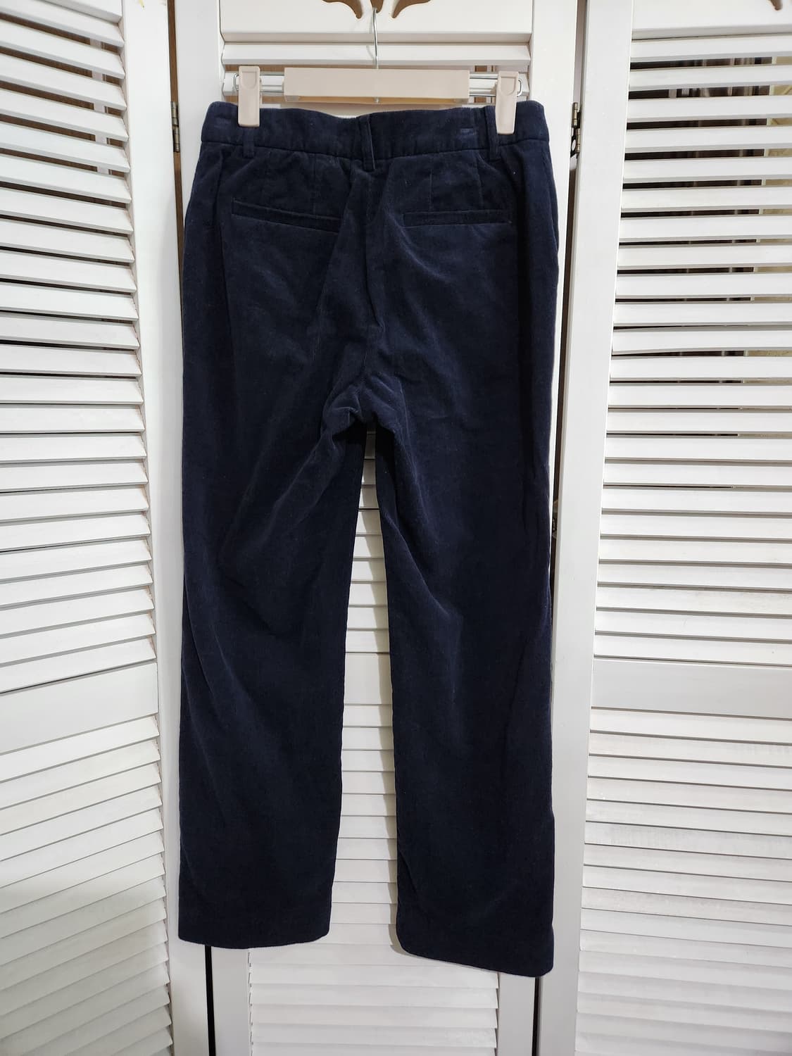 폴앤조 잔골덴 바지 XS 네이비 상품이미지2