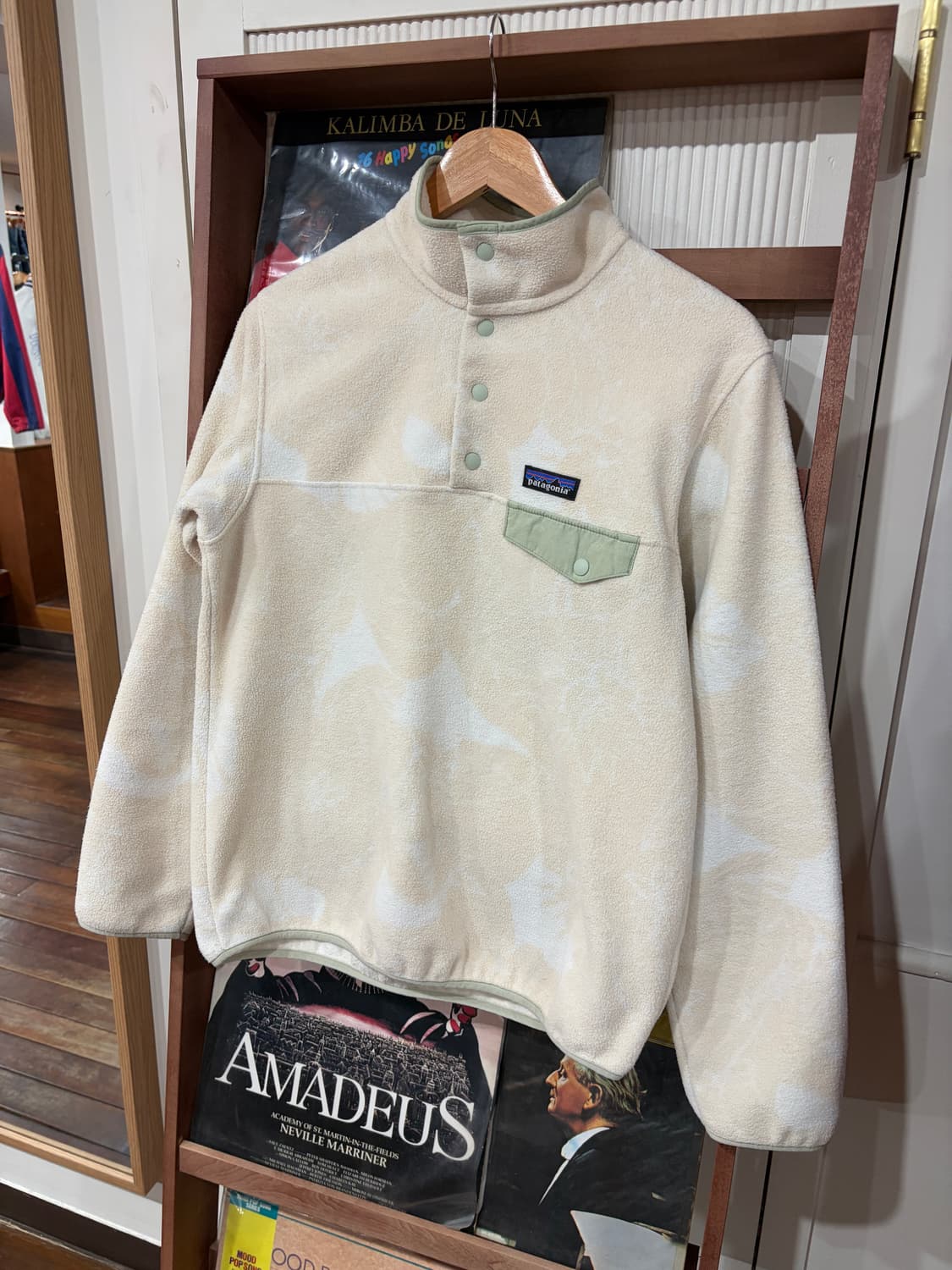 J6 파타고니아 신칠라 리프 스냅T 플리스 S 상품이미지1