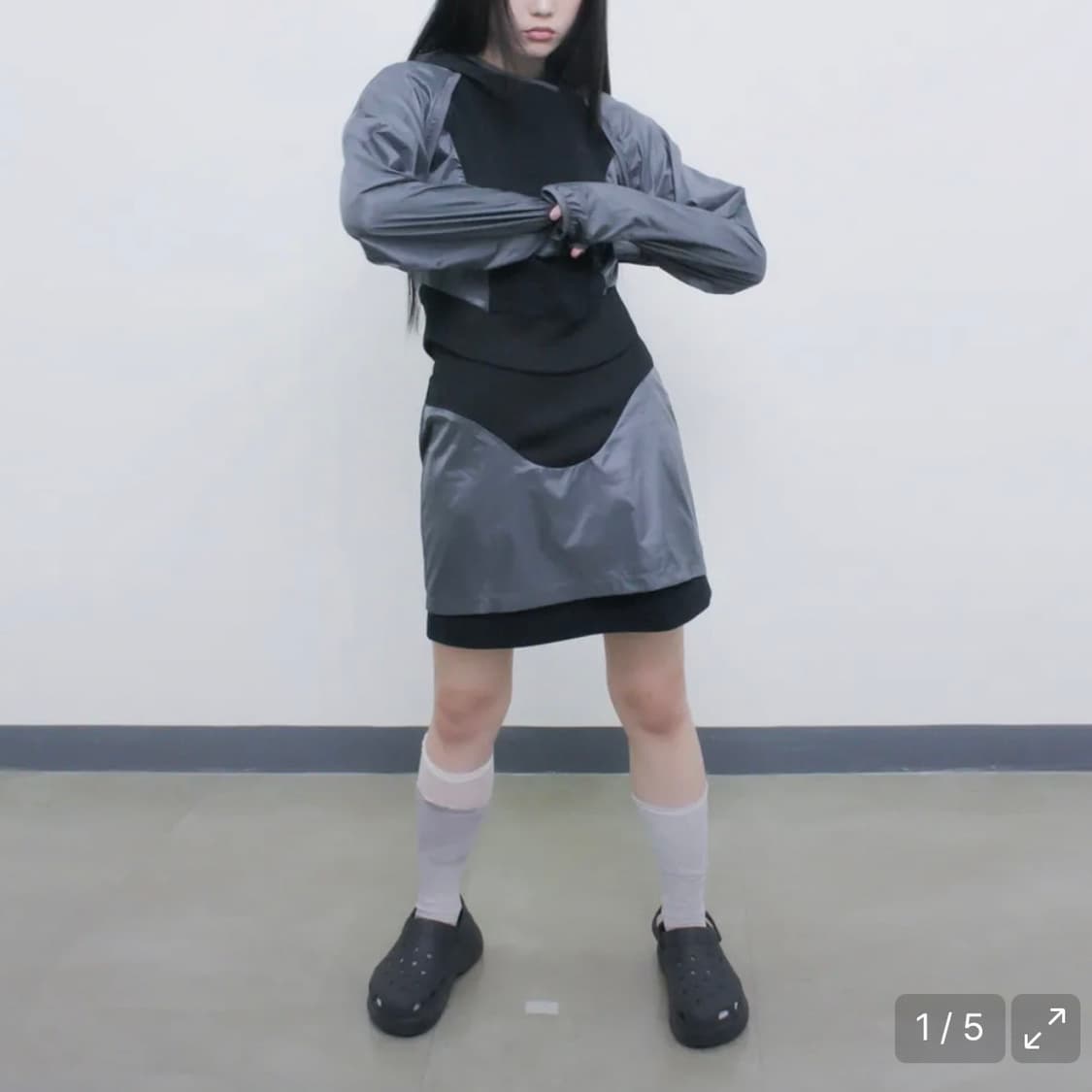 오호스 요크 셋업 블랙 상품이미지1