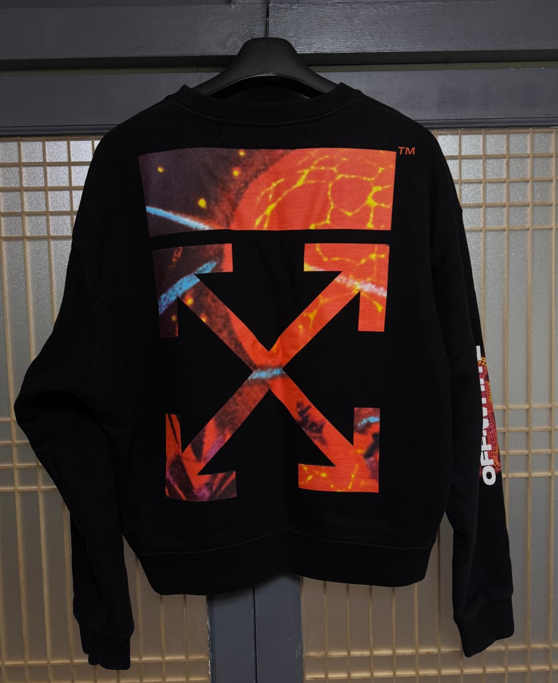 [L]오프화이트 파이어핸드 맨투맨 정품 상품이미지6