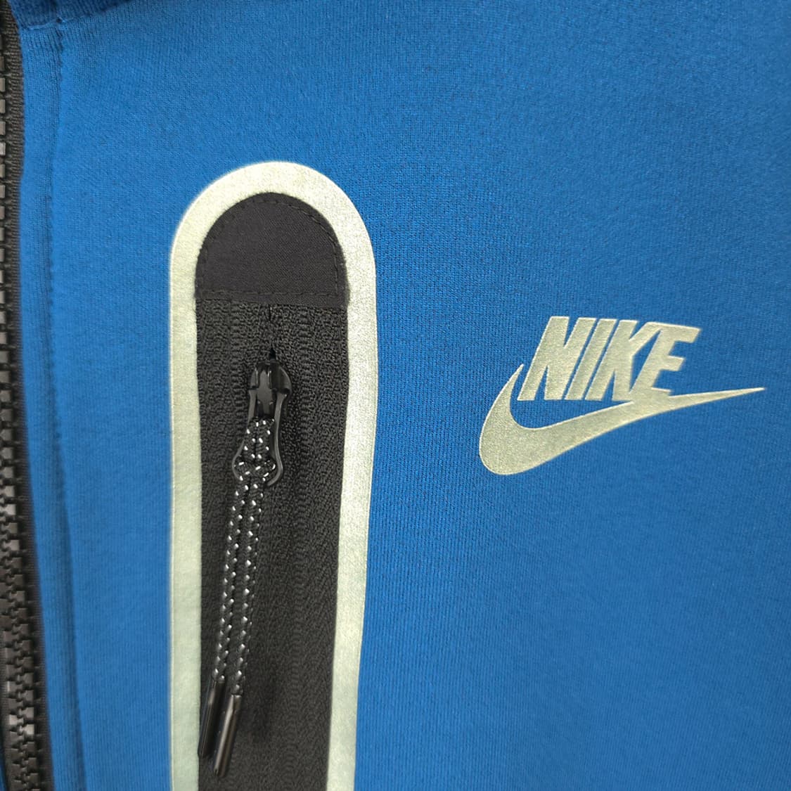 남성용 나이키 Nike 테크팩 후드집업 블루L 상품이미지3