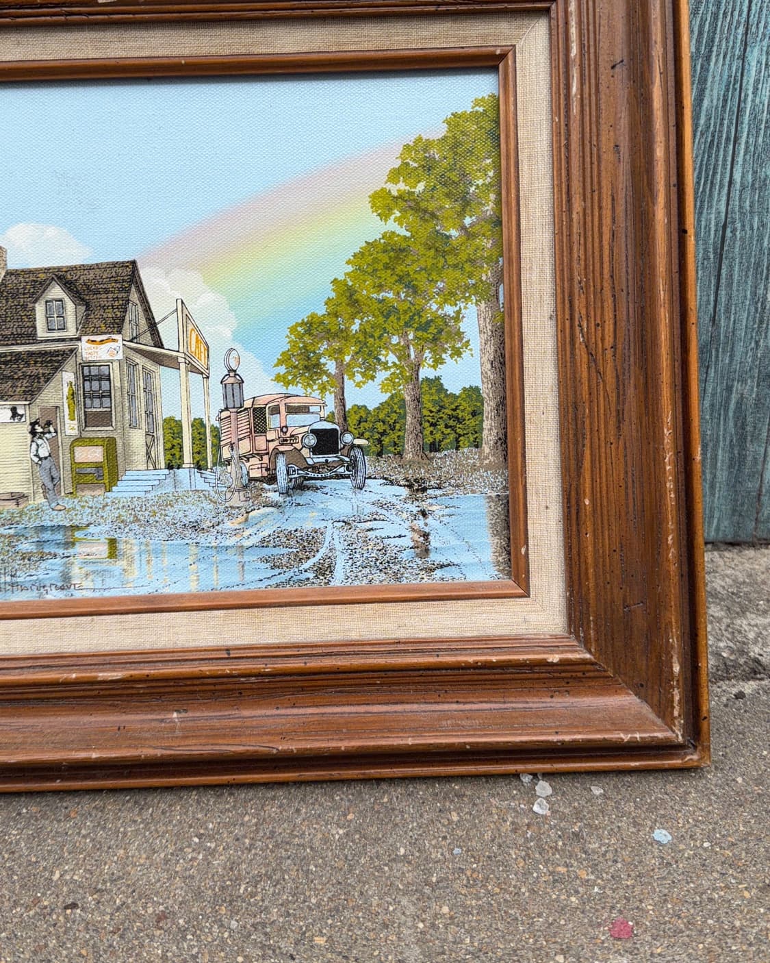 빈티지 소품 멕시코 오일 캔버스 액자 상품이미지3