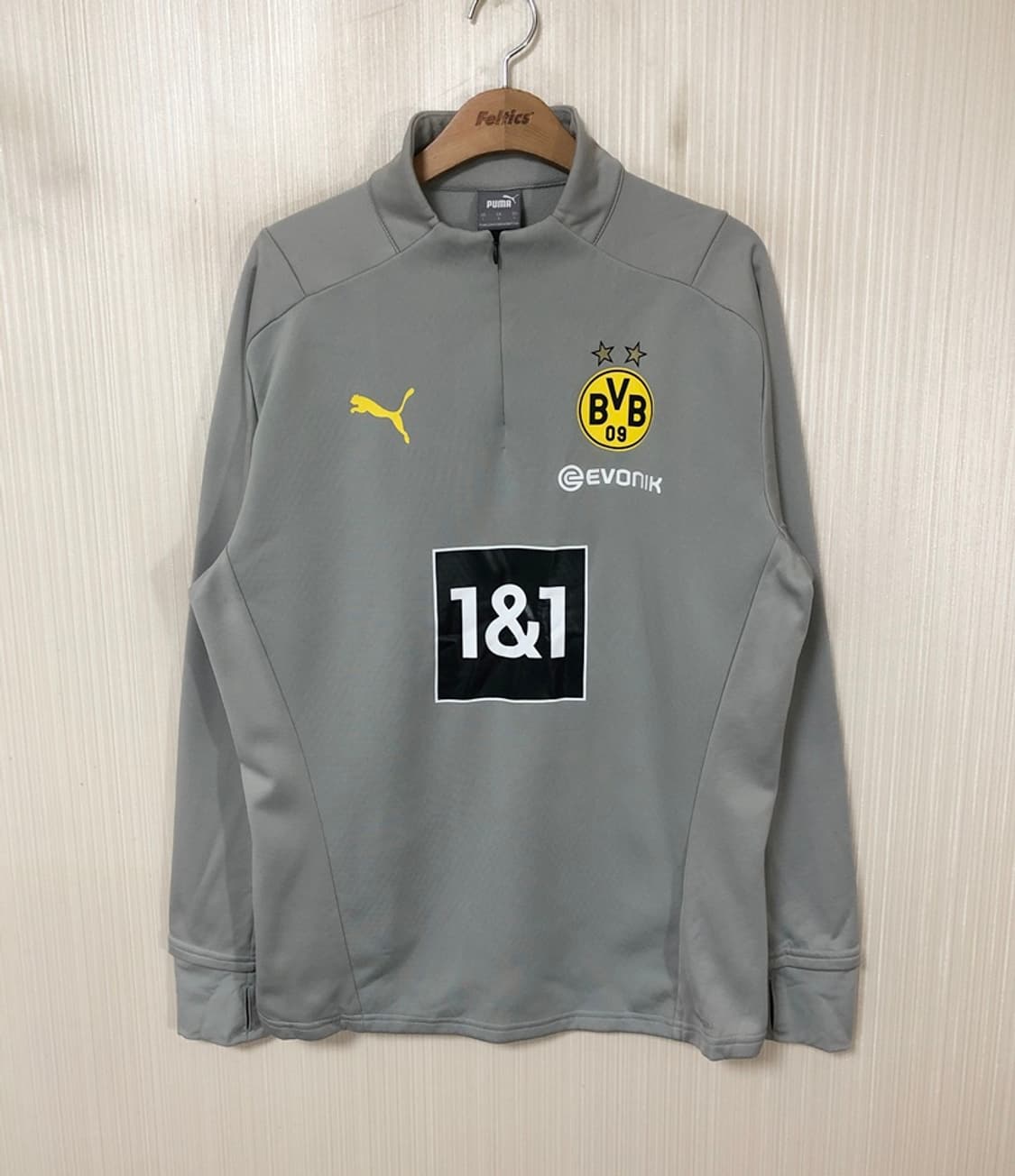 푸마 21-22 보루시아 도르트문트 트레이닝 플리스탑 L 상품이미지1
