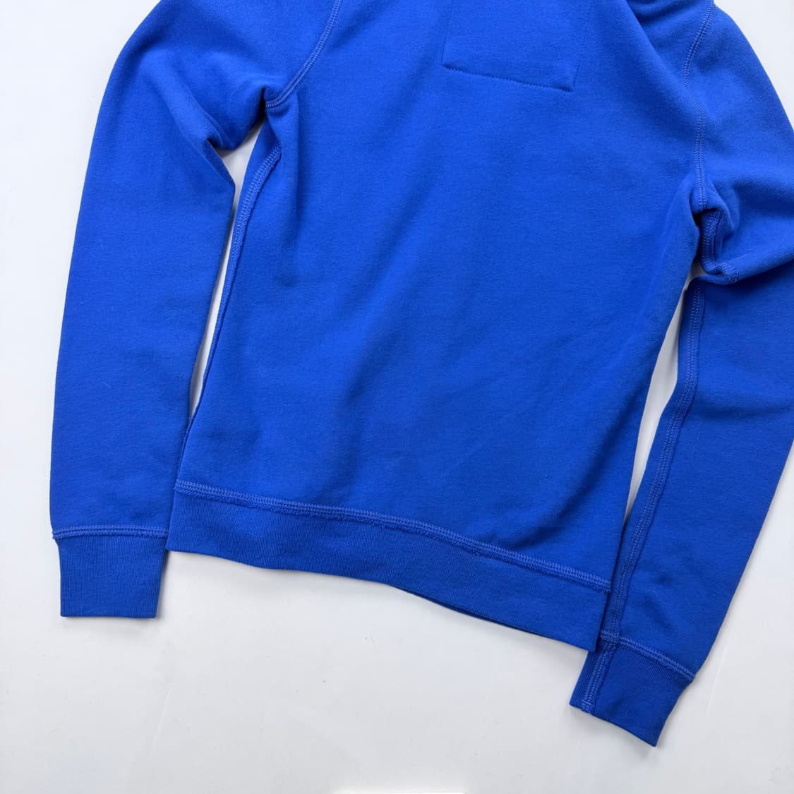 아베크롬비 슬림핏 자수로고 블루 후드집업 상품이미지8