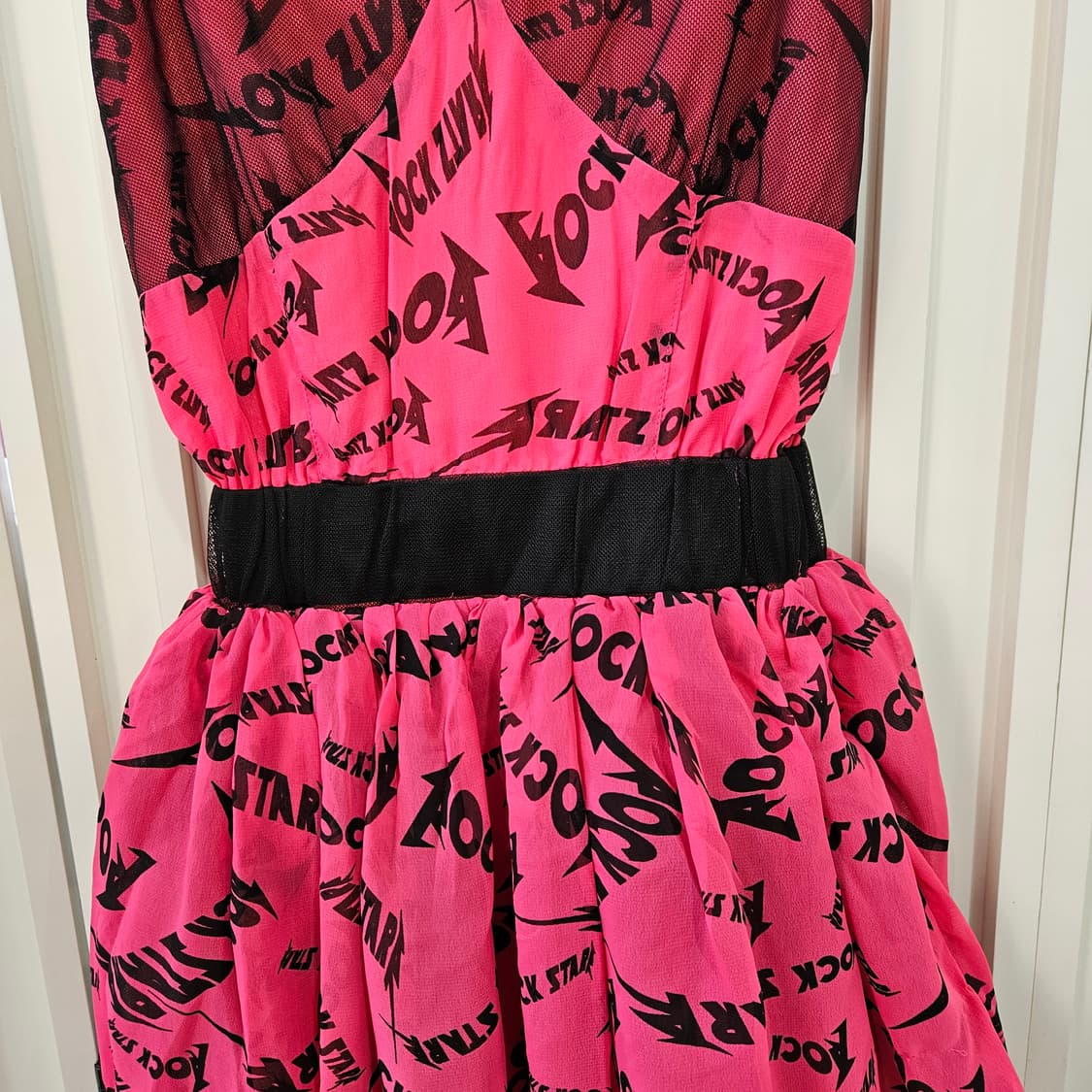 락스타 프린팅 원피스 상품이미지3